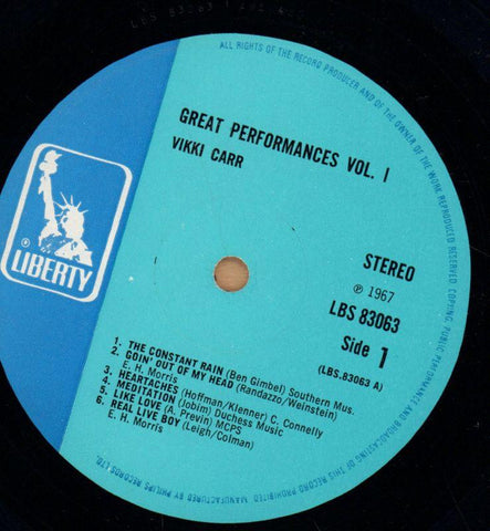 Vol.1-Liberty-Vinyl LP-VG+/VG