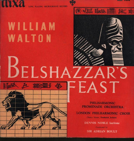Walton-Belshazzar's Feast-Nixa-Vinyl LP