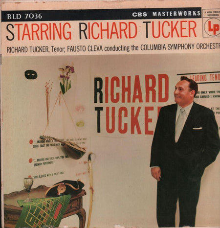 Richard Tucker-Starring-CBS-Vinyl LP
