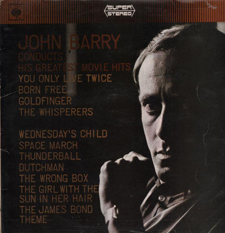 John Barry-Conducts His Greatest Movie Hits-CBS-Vinyl LP