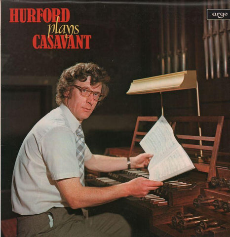 Hurford-Plays Casavant-Argo-Vinyl LP-VG/NM