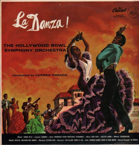 The Hollywood Bowl Orchestra-La Danza-Capitol-Vinyl LP