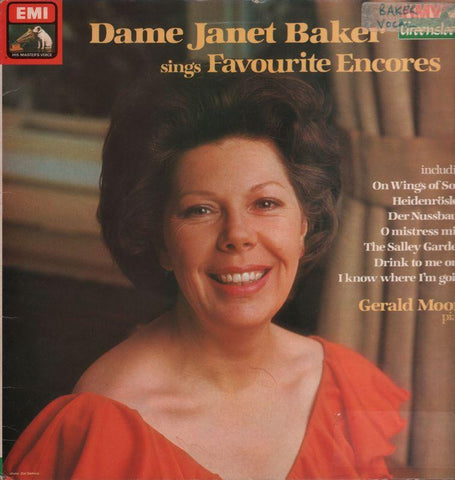 Dame Janet Baker-Sings Favourite Encores-HMV-Vinyl LP Gatefold
