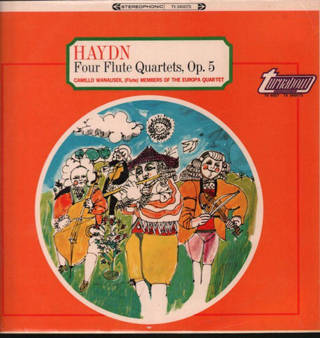 Haydn-Four Flute Quartets-Turnabout-Vinyl LP