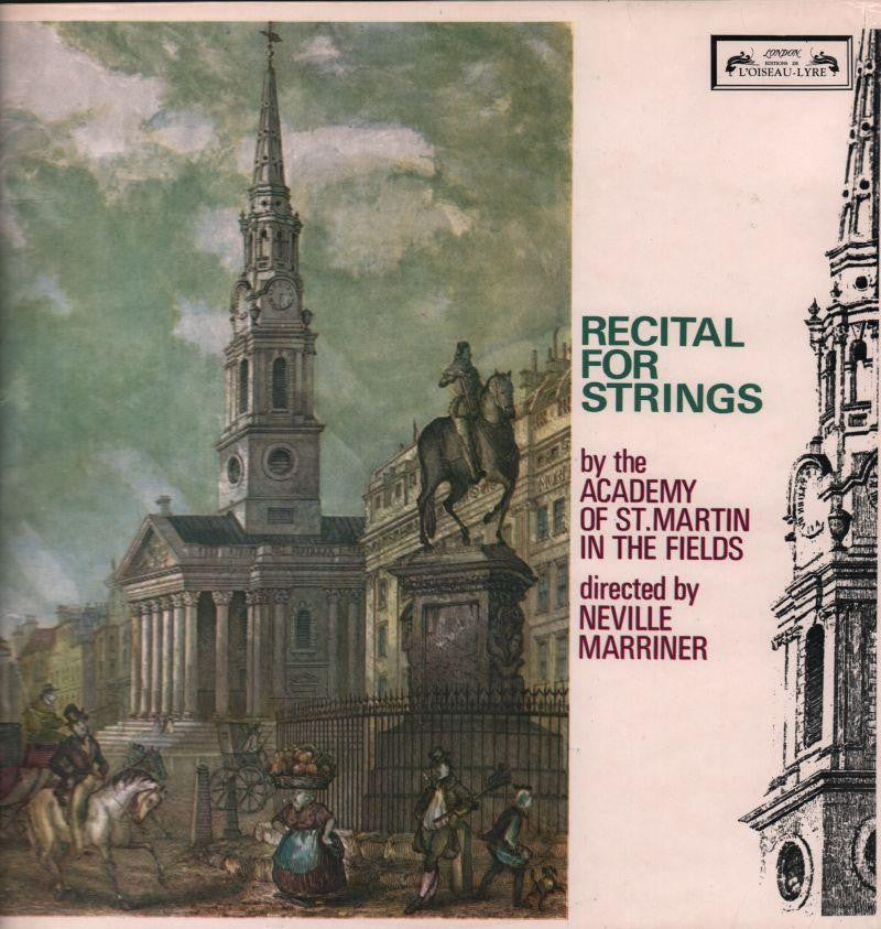 The Academy of St Martin In The Fields-Recital For Strings-L'Oiseau Lyre-Vinyl LP