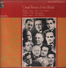 Various Opera-Great Tenors Of The World-HMV-Vinyl LP