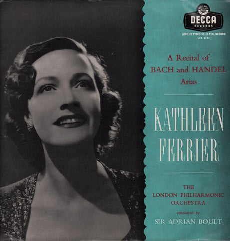 Kathleen Ferrier-A Recital-Decca-Vinyl LP