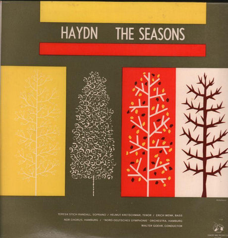 Haydn-The Seasons-Concert Hall-2x12" Vinyl LP Gatefold