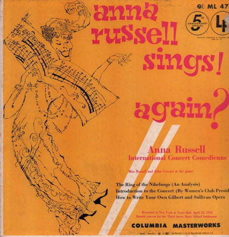 Anna Russell-Sings! Again-Columbia-Vinyl LP
