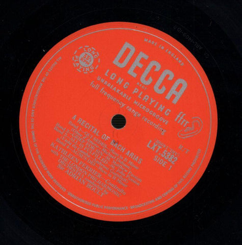 A Recital-Decca-Vinyl LP-VG/VG