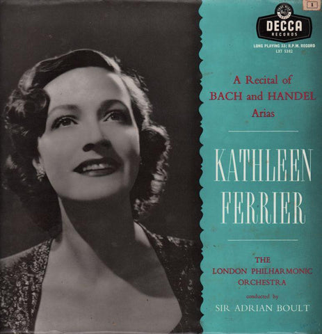 Kathleen Ferrier-A Recital-Decca-Vinyl LP
