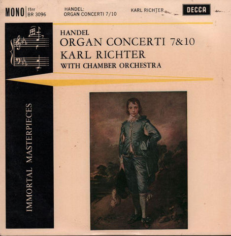 Handel-Organ Concertos-Decca-10" Vinyl