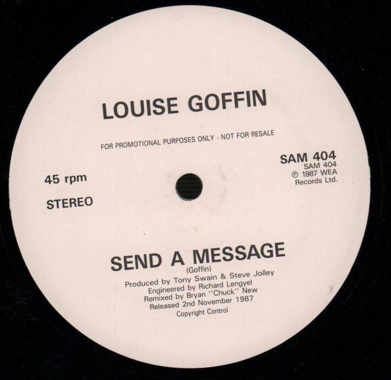 Louise Goffin-Send A Message-Wea-12" Vinyl