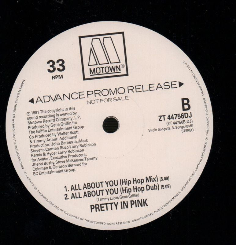 All About You-Motown-12" Vinyl-Ex-/VG