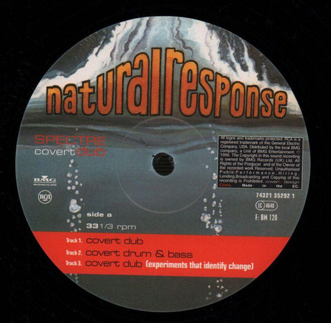Covert Dub-Natrual Response-Vinyl LP-Ex/Ex+