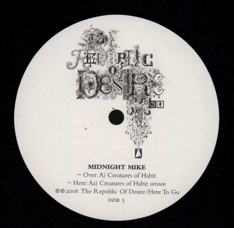 Creatures Of Habit-12" Vinyl-Ex/Ex