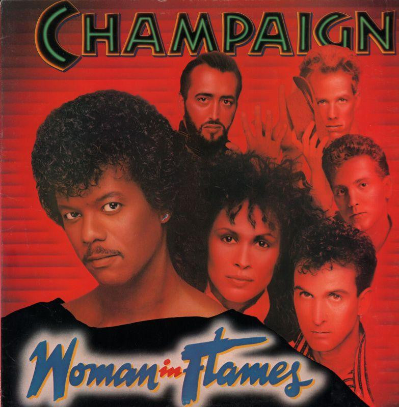 Champaign-Woman In Flames-Columbia-Vinyl LP