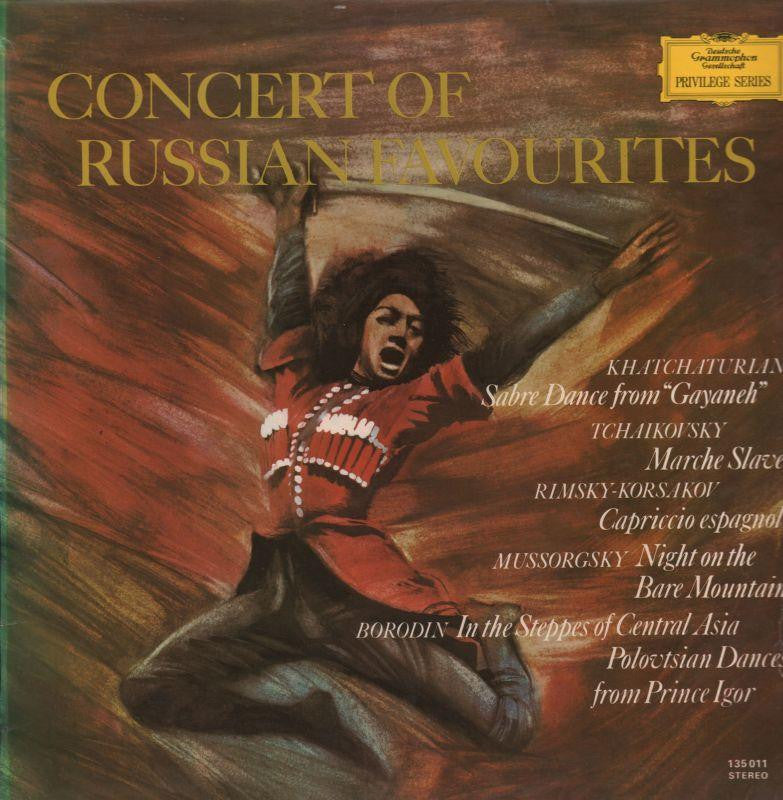 Various Classical-Concert Of Russian Favourites-Deutsche Grammophon-Vinyl LP