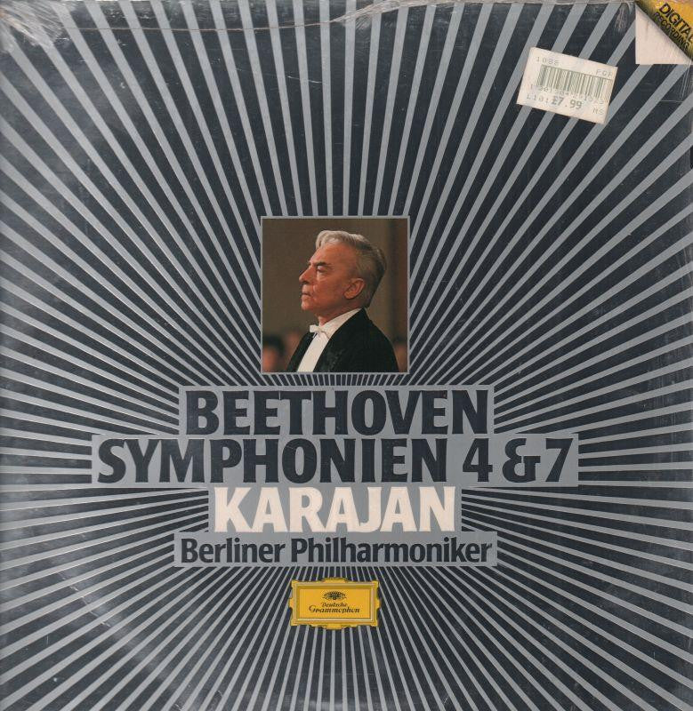 Beethoven-Symphonien 4 & 7-Deutsche Grammophon-Vinyl LP