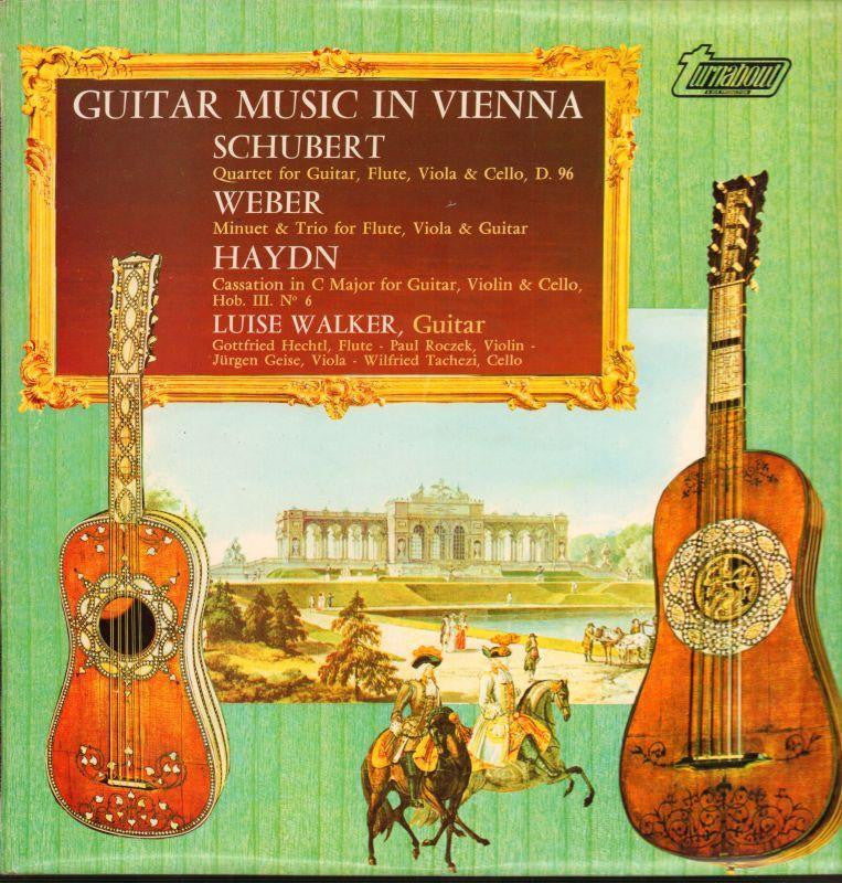 Schubert/Weber-Guitar Music In Vienna-Turnabout-Vinyl LP-Ex/NM