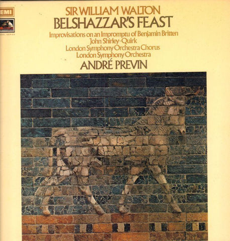 Walton-Belshazzar's Feast Previn-HMV-Vinyl LP Gatefold