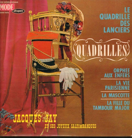 Jacques Jay-Et Ses Joyeux Saltimbanques-Mode Disques-Vinyl LP-VG/VG