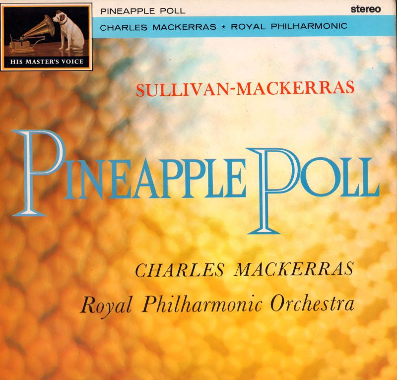 SullivanPineapple Poll-Charles Mackerras-HMV-Vinyl LP-VG+/Ex