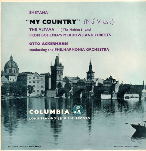 SmetanaMy Country-Columbia-10" Vinyl-Ex/VG
