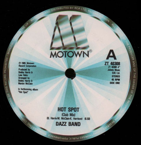 Hot Spot-Motown-12" Vinyl-VG+/Ex