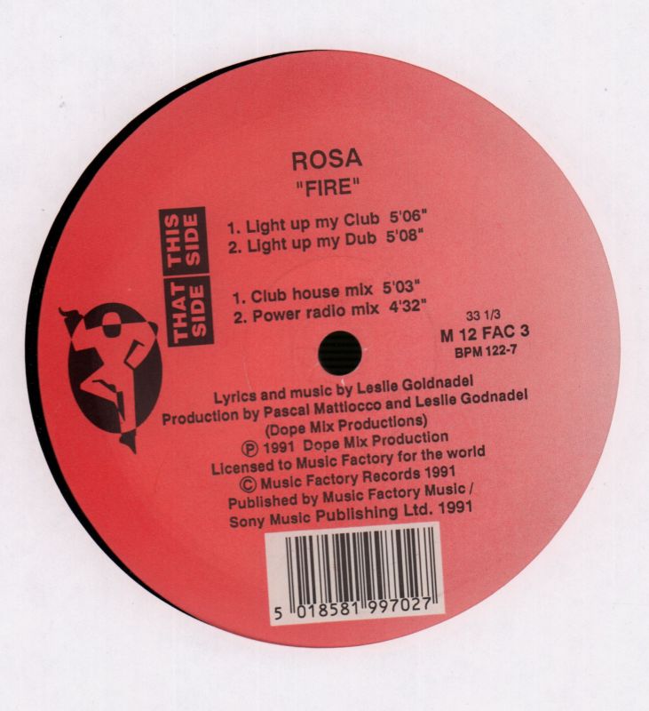 Fire-Music Factory-12" Vinyl