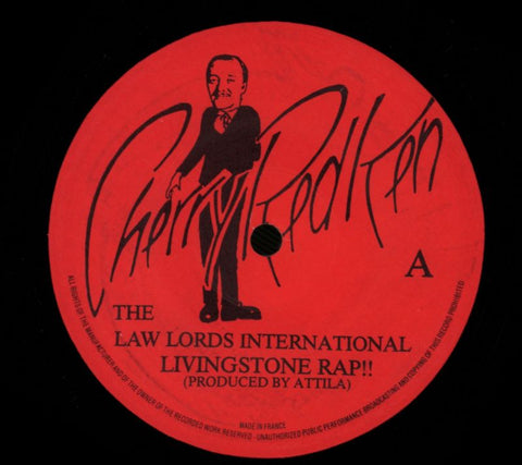 Livingstone Rap-Cherry Red-12" Vinyl-VG/VG
