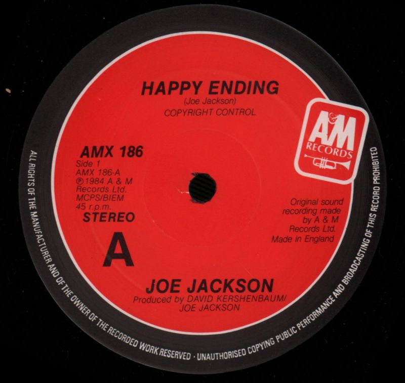 Happy Ending-A&M-12" Vinyl-VG/VG