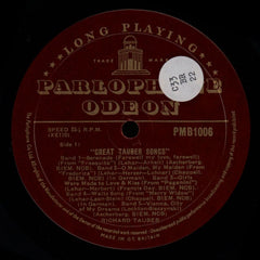 Great Tauber Songs-Odeon-10" Vinyl-VG/VG+