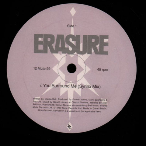 You Surround Me-Mute-12" Vinyl-VG+/Ex