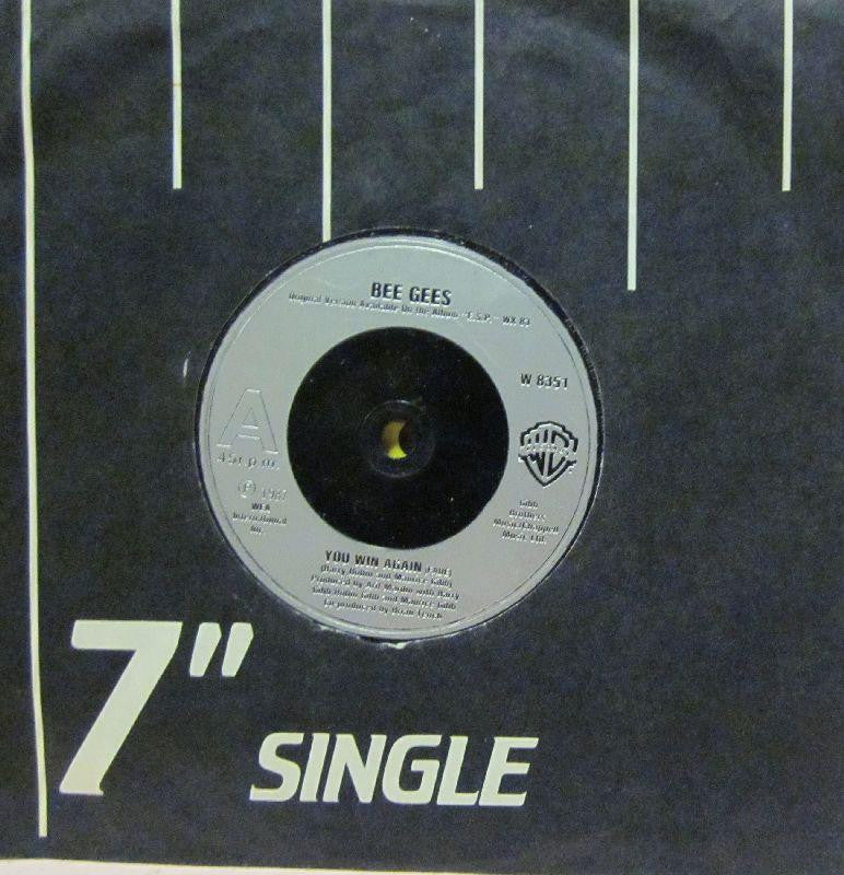 Bee Gees-You Win Again-Warner Bros-7" Vinyl