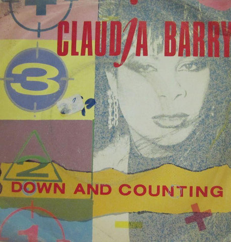 Claudja Barry-Down And Counting-Epic-7" Vinyl