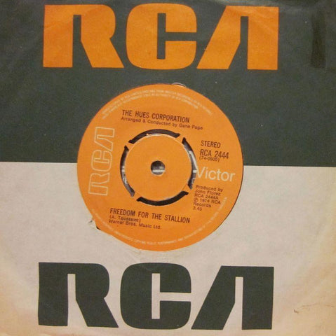 The Hues Corporation-Freedom For The Stallion-RCA-7" Vinyl