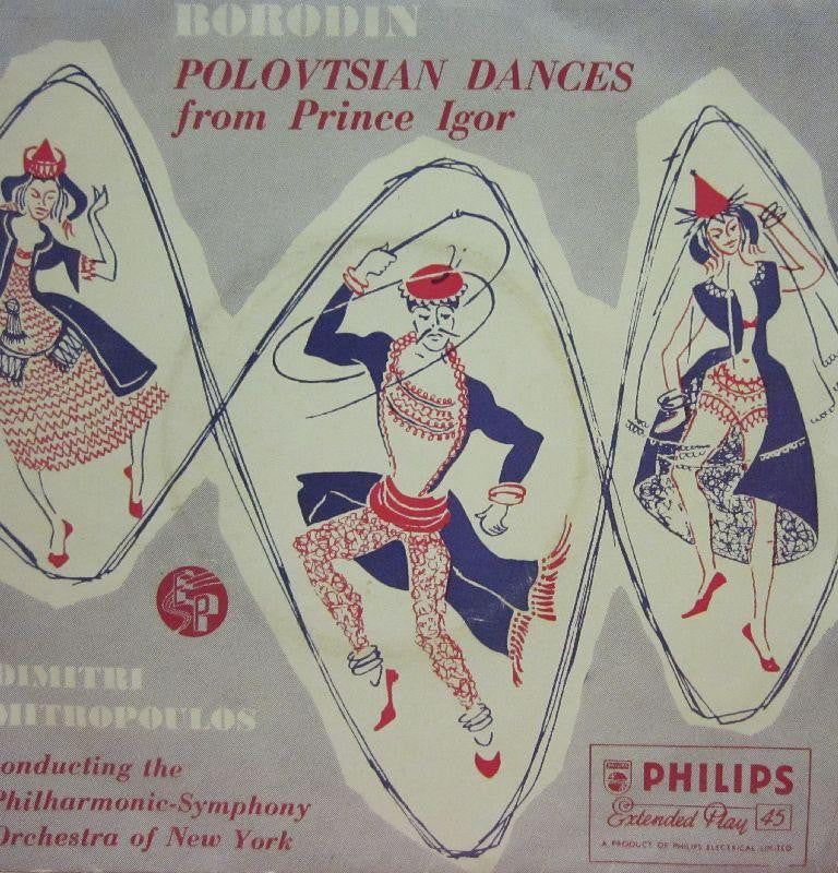 Dimitri Mitropoulos-Polovtisan Dances-Phillips-7" Vinyl