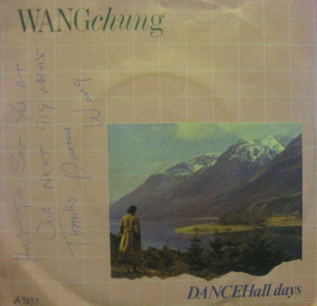 Wang Chung-Dance Hall Days-Geffen-7" Vinyl