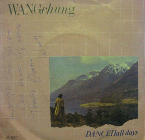 Wang Chung-Dance Hall Days-Geffen-7" Vinyl
