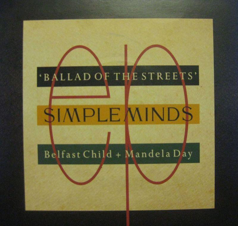Simple Minds-Ballad Of The Streets-Virgin-7" Vinyl
