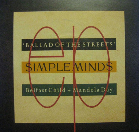 Simple Minds-Ballad Of The Streets-Virgin-7" Vinyl