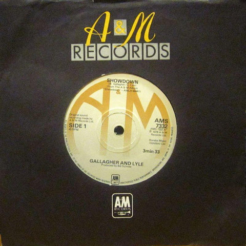 Gallagher And Lyle-Showdown-A & M-7" Vinyl