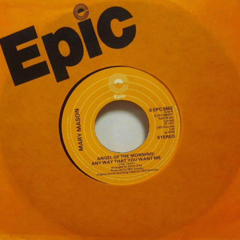 Mary Mason-Angel Of The Morning-Epic-7" Vinyl