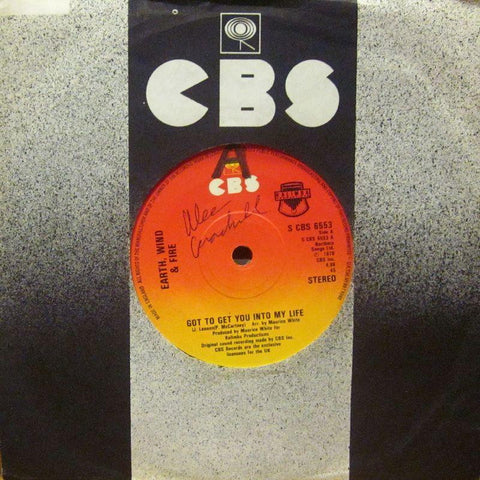 Earth Wind & Fire-Got To Get You Into My Life-CBS-7" Vinyl