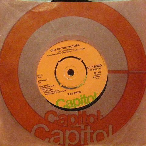 Tavares-Out Of The Picture-Capitol-7" Vinyl