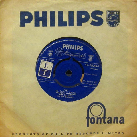 Frankie Vaughan-Judy-Philips-7" Vinyl
