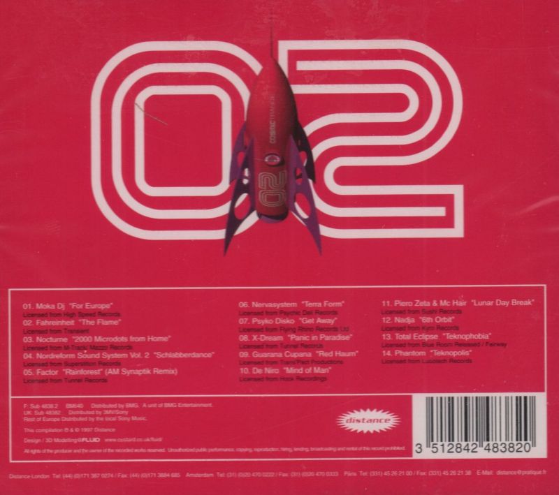 Cosmic Trance 2-Distance-CD Album-New & Sealed