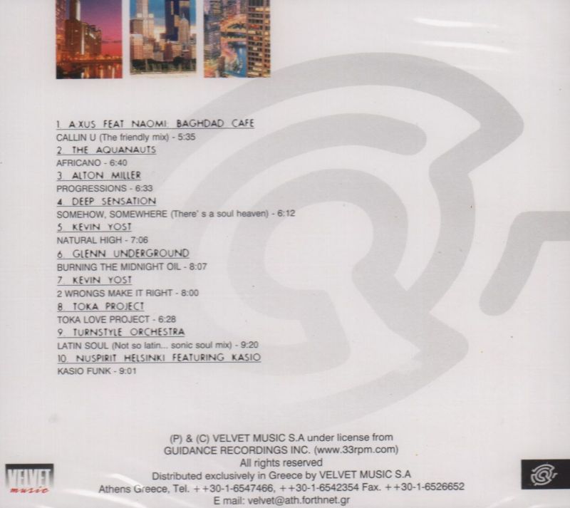Destination Chicago-Velvet-CD Album-New & Sealed