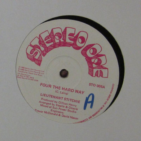 Lieutenant Stitchie-Four The Hard Way-Stereo One-12" Vinyl